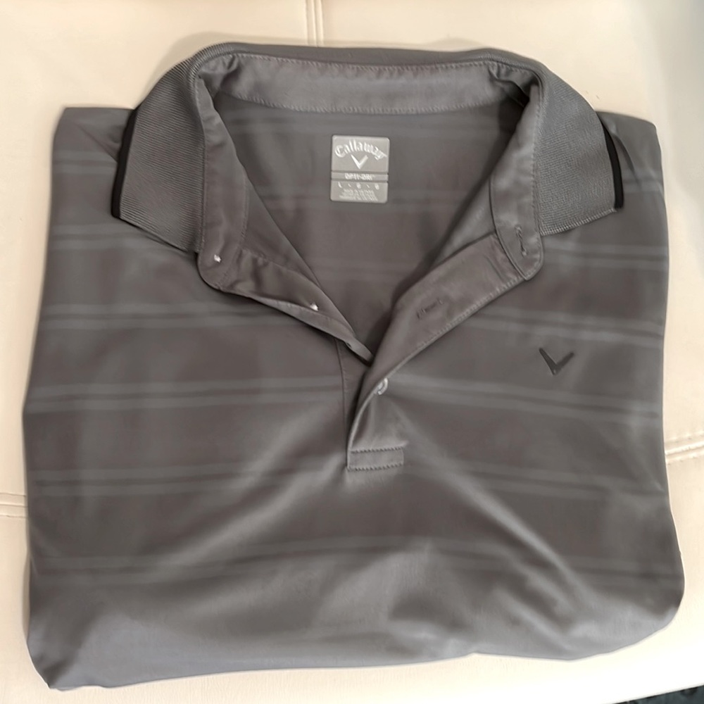 Callaway Opti-Dri Men’s Short Sleeve Golf Polo - Size L